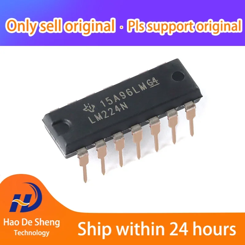 10PCS/LOT LM224N PDIP-14 New Original In Stock