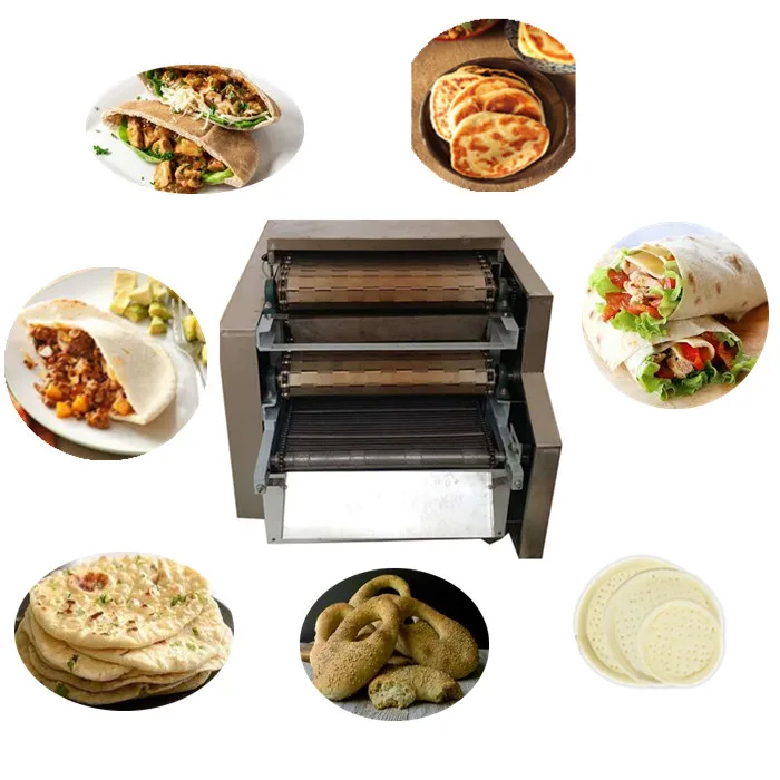 for·Cheapest bread Sticks Making Machine roti Bread Maker for Food chapati Former Machine for Pita Bread