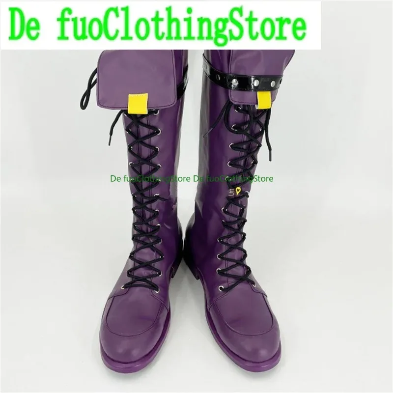 Defuo Blauw Archief Igusa Haruka Cosplay Schoenen Laarzen Spel Anime Spel Rollenspel Halloween Party Props Schoenen Laarzen