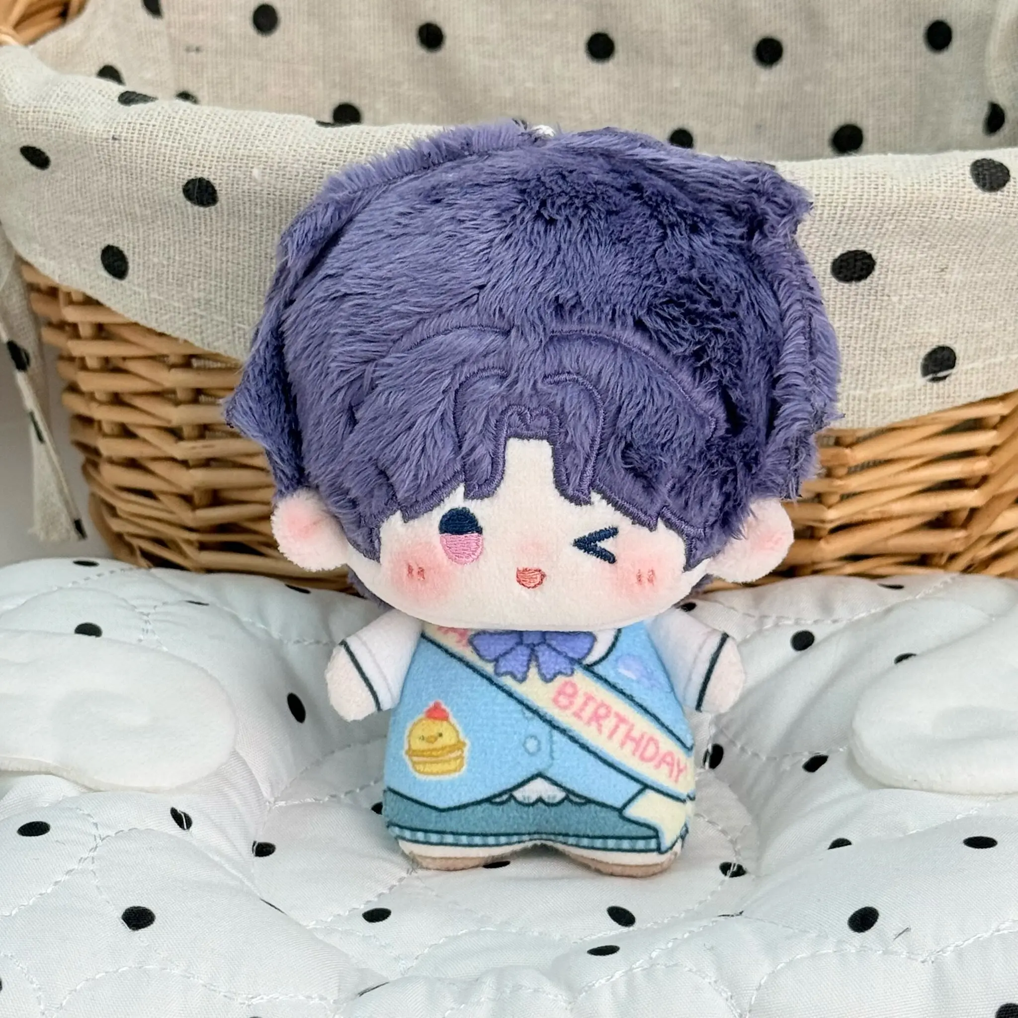 10cm Love And Deepspace Cotton Doll Birthday Blessing Version Fans Plush Toys Backpack Pendant Rafayel Xavier Zayne Sylus Caleb
