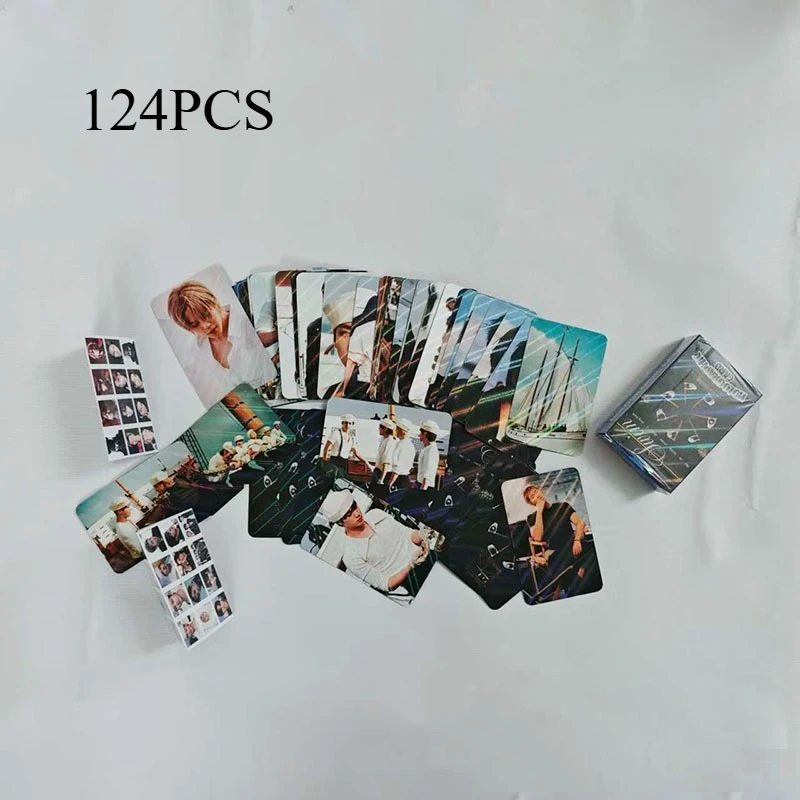 124PCS Photo Card，B-TNew Collection Card，High-Quality Photo Card，Used for decorating postcards，It is the best gift for fans，60A
