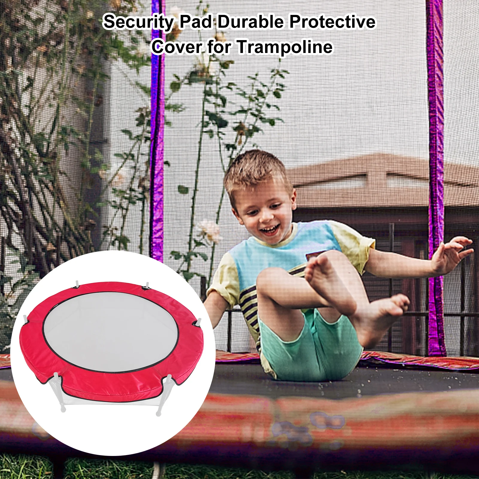 Universal Trampoline Replacement Safety Pad Spring Cover Long Lasting Waterproof Child Protection Trampoline Edge Cover