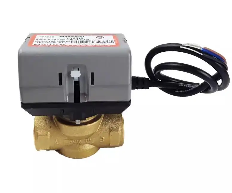 valvula-de-agua-bidireccional-electrica-fan-coil-vn6013-genuina-actuador-vn6013apc1000t-cuerpo-de-valvula-dn25