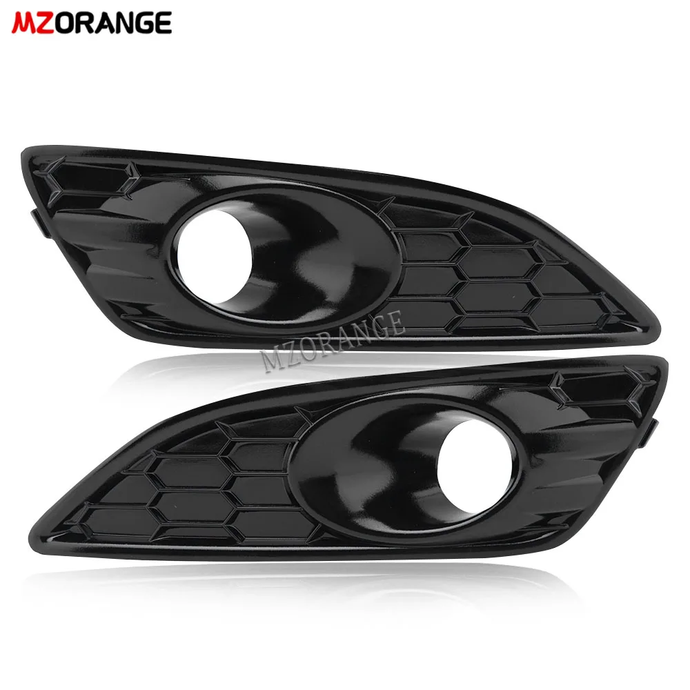 For Ford Fiesta JA8 mk7 2013 2014 2015 2016 2017 Car Fog Light Cover Headlight Frame Fog  Lights Grill New Car Accessories tools