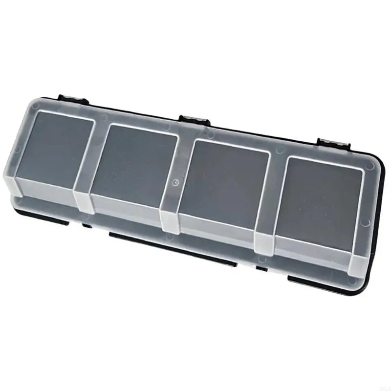 

MXLB Transparent Lid Four Section Box For Convenient Viewing Secure Storage