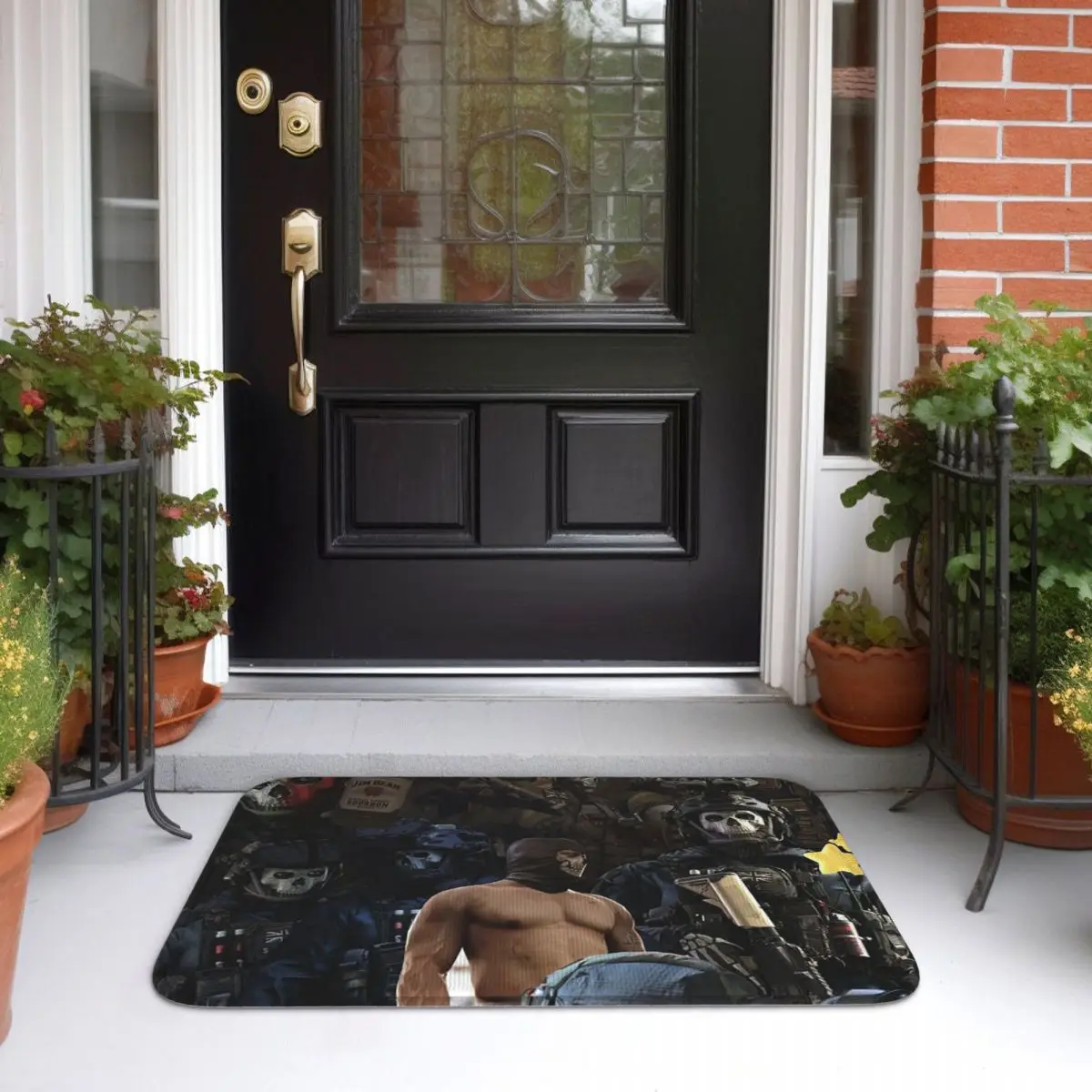 Simon Ghost Riley Doormat Kitchen Entrance Home Floor Mat Non-slip Carpet Rug for Bedroom Footpad Mats