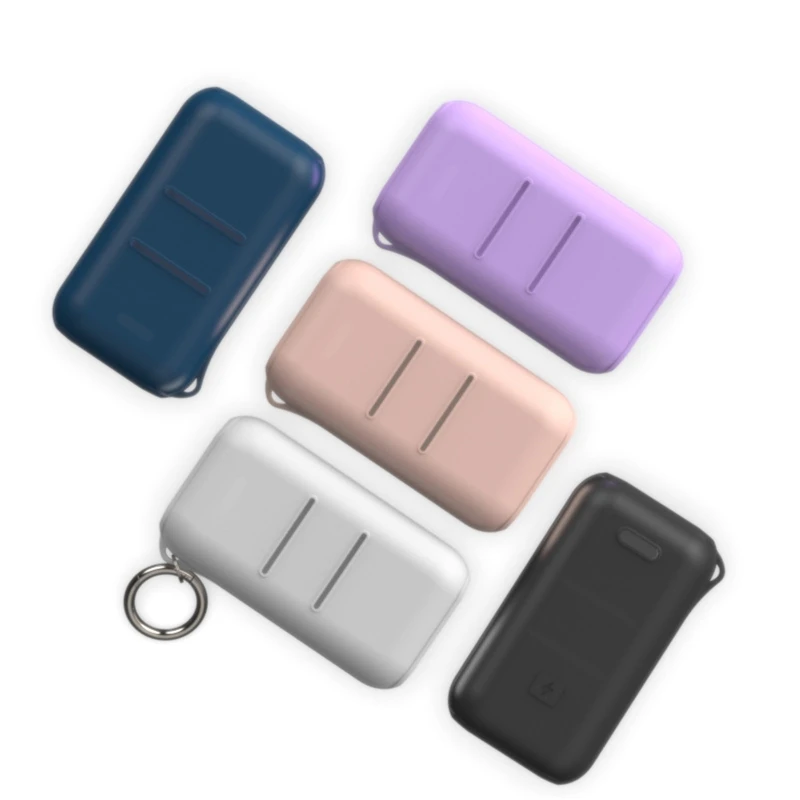 Silicone Protectors Outer Casing Cover Skin Sleeve Shell for PB1022ZM Pocket Version 10000mAh Powerbank Accessory