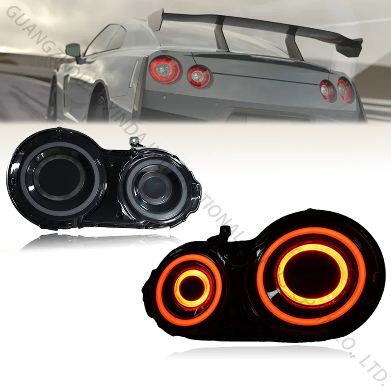 For Nissan GTR R35 2009-2025 LED Taillight & DRL Turn Signal Light New 12V Car Modified Accessories Wholesale 09-25