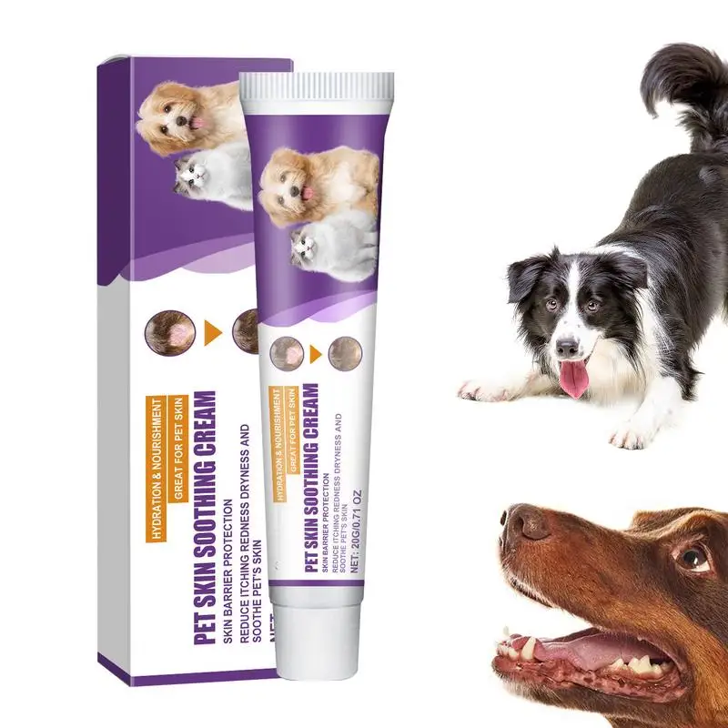 Pet Skin Cream Repairs Dry Skin Moisturizing Cream Nourishing Agent Dog Dry Skin Moisturizer Effective Gentle Skin Soother Cream