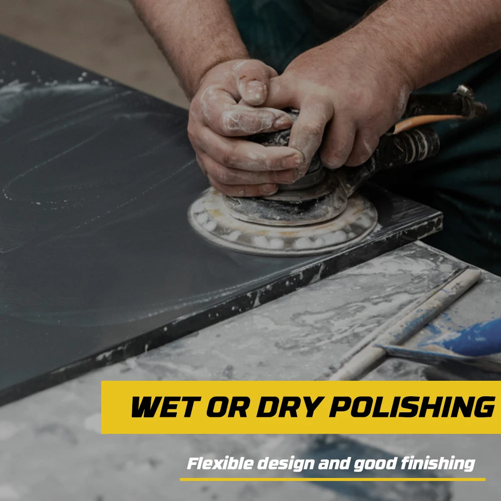 5pcs/set 4 inch 100mm Diamond Dry or Wet 5 Step Polishing Pads Granite Marble or Concrete Polishing Tool