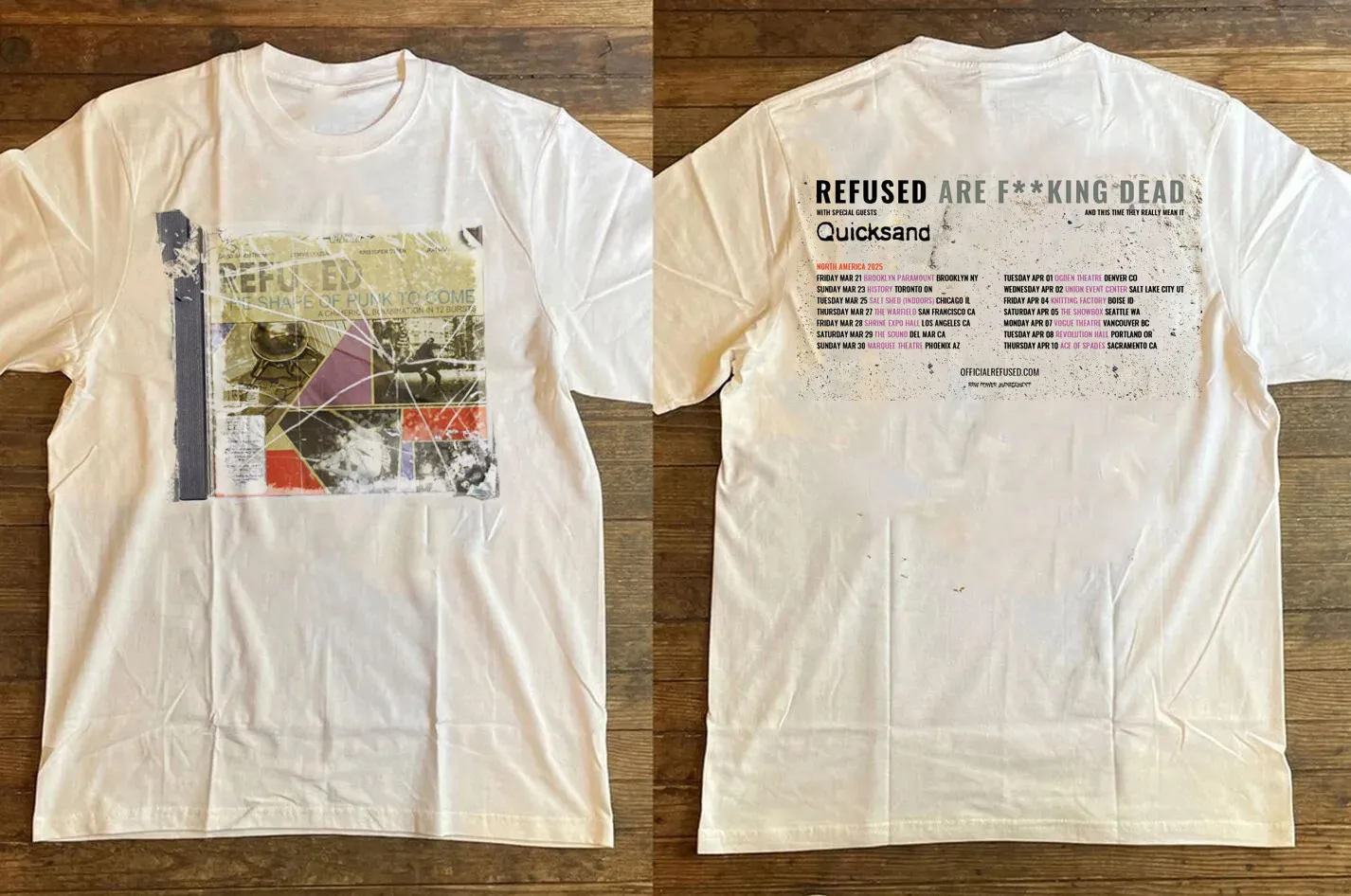 Refused Officially Call It Quits & Share Last North American Tour BL1002