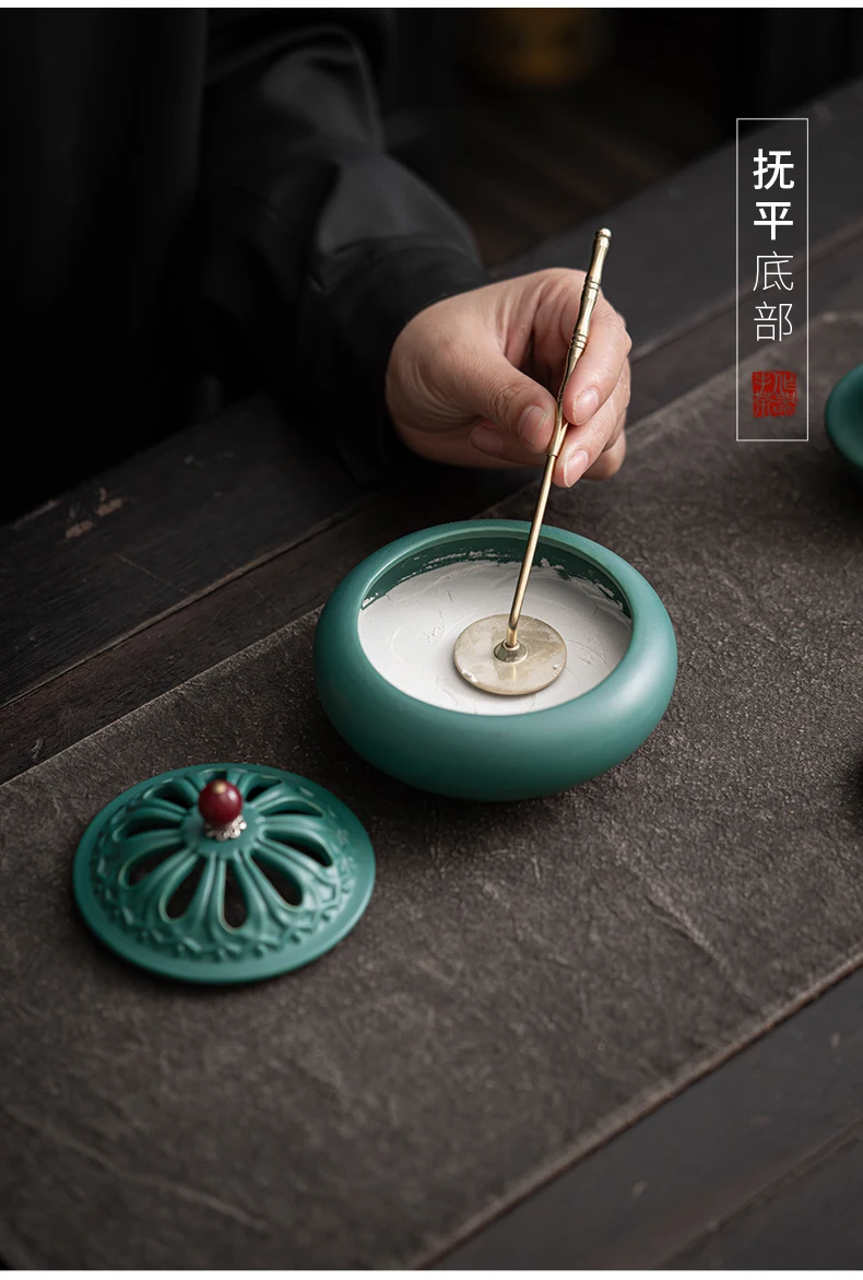 Juego de iniciación de utensilios de incienso taoísta de China, utensilios de limón, cuchara de incienso, pala de incienso, quemador de incienso