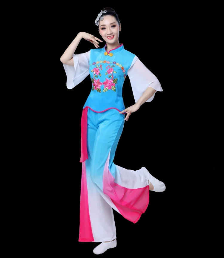 Hanfu-Éventail de brevTraditionnelle Alberoise, Performance Nationale Gelclassic