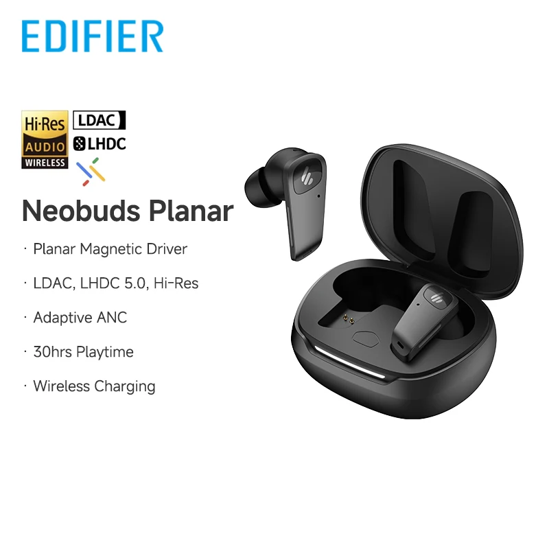 Edifier Neobuds Planar ワイヤレス Bluetooth イヤホン プラナー