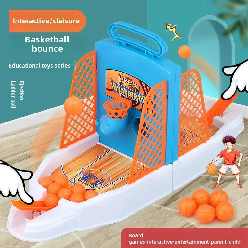 

Children's table basketball machine finger pinball basketball game board game parent-child benefit intelligence interaction