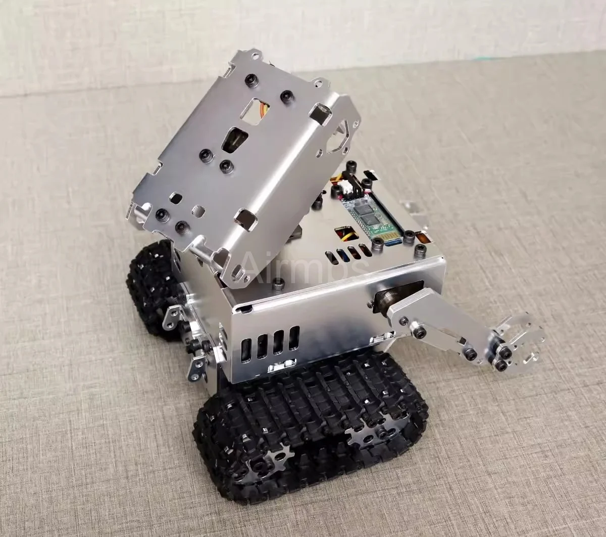 APP RC 탱크 트랙 로봇카 아두이노 나노 조립 장난감