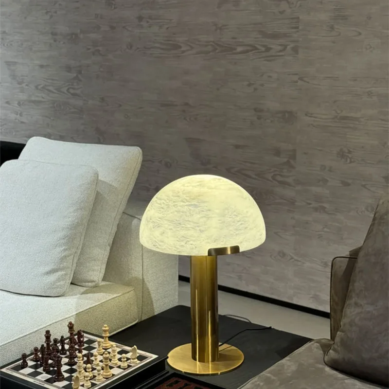 Postmodern, designer personalized marble decorative table lamps, exhibition halls, hotels, desks, villas, model rooms