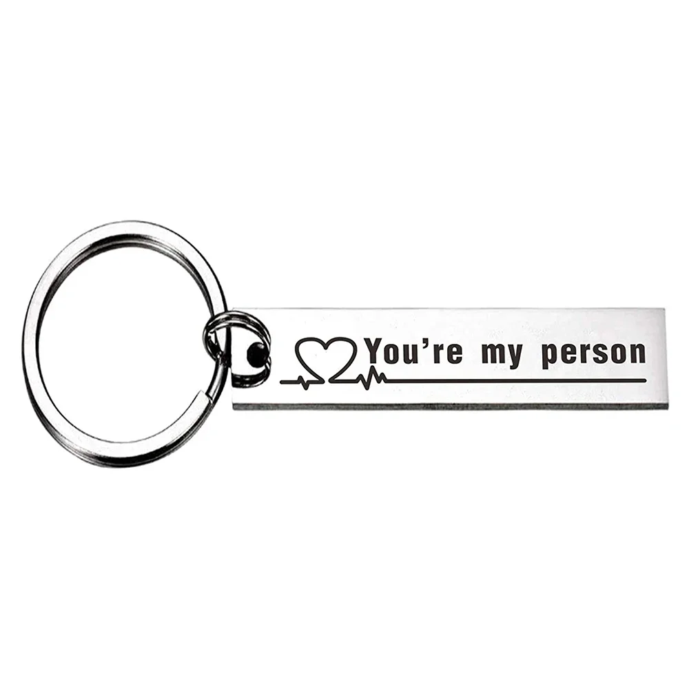 You are My Person You Will Always Be My Person Gifts for Best Friends Bff Women Teens Girls Keychain