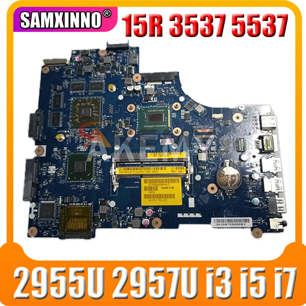 For DELL Inspiron 15R 5537 3537 Notebook Mainboard LA-9981P i5-4200U CPU 216-0841027 GPU Laptop Motherboard Fully Tested OK