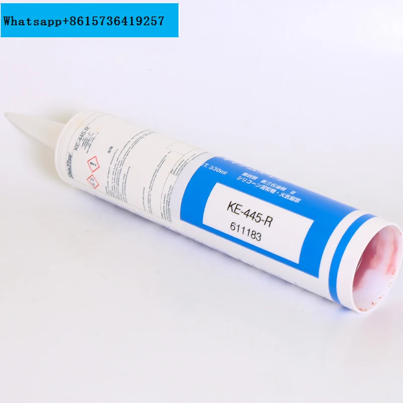 

1PCS Japan Shin-Etsu KE-445-B T R W Sealant Electric Heating Tube Waterproof Coating Silicone Quick-drying Electronic Sealant