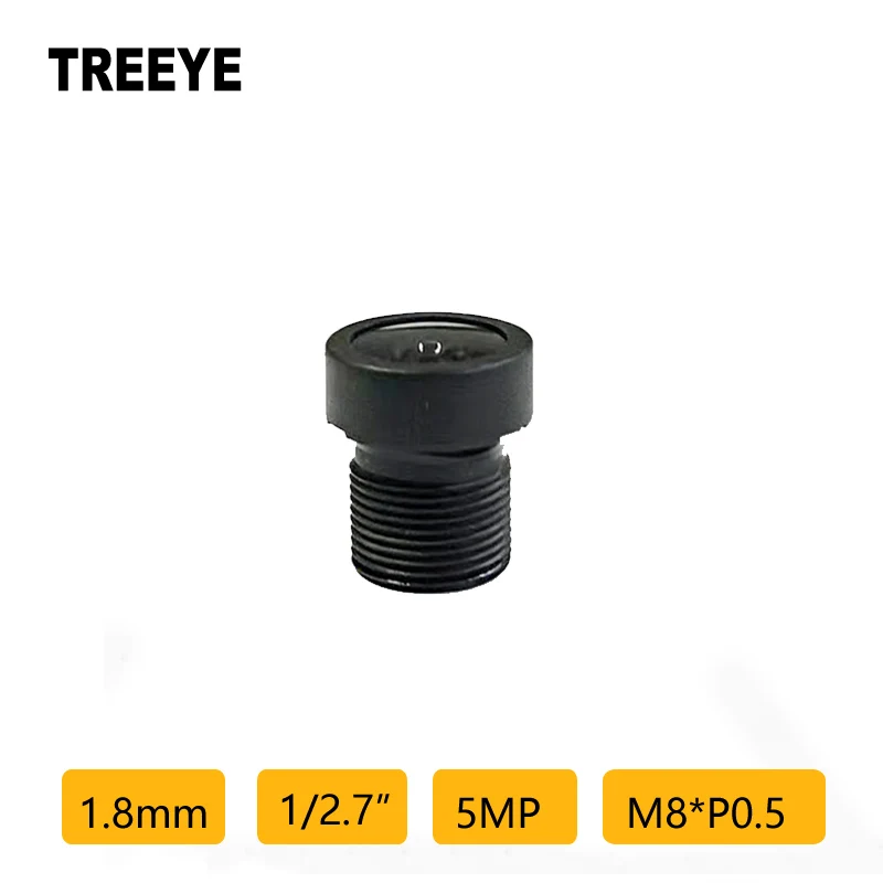 

HD 5MP Объектив 1,8 мм 1/2,7 дюйма Объектив M8 Широкоугольный объектив сканера Аэрофотографии Дроны Распознавание лиц Контроль доступа Объектив CCTV