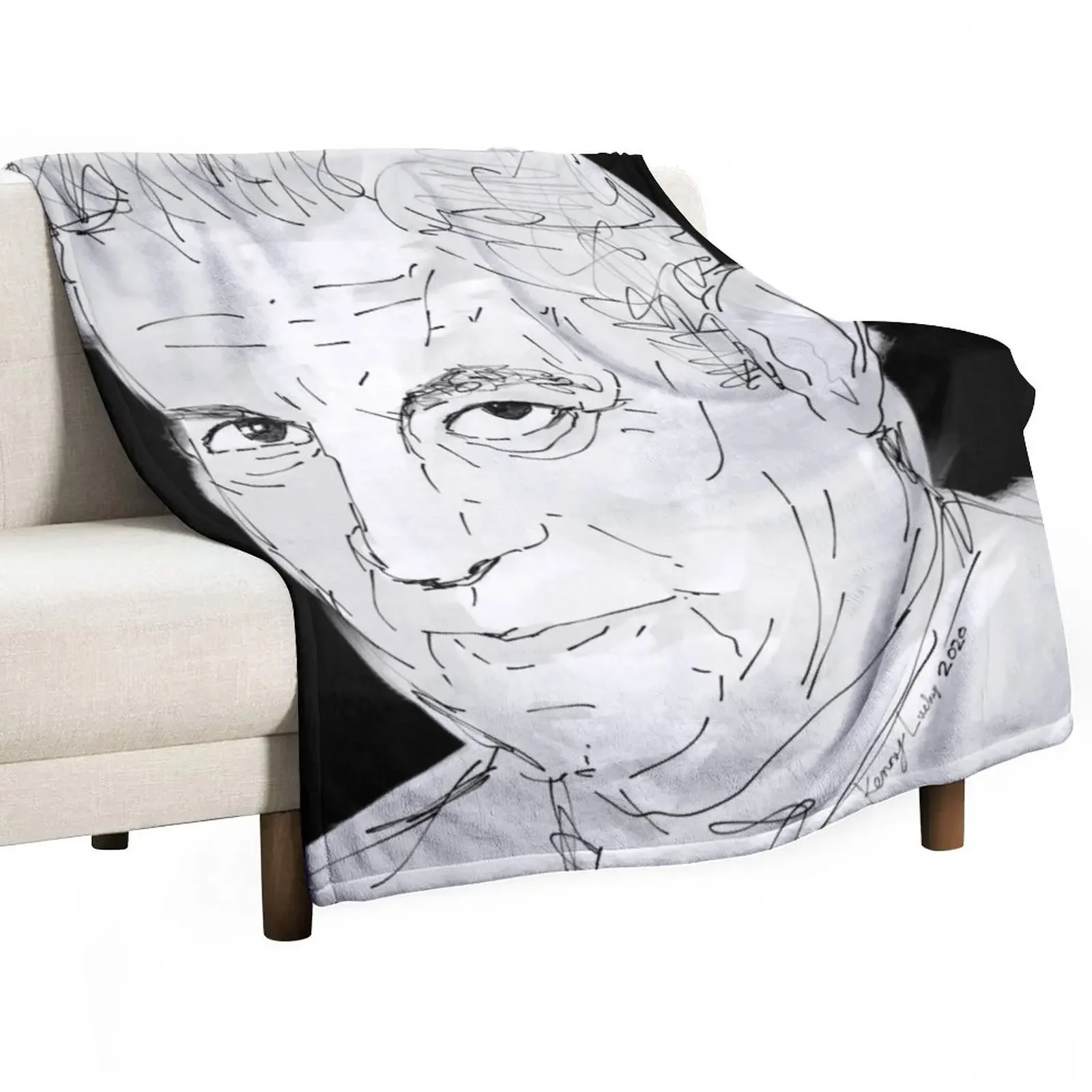 

Jacques Lacan Throw Blanket Hairys Tourist anime Bed Blankets