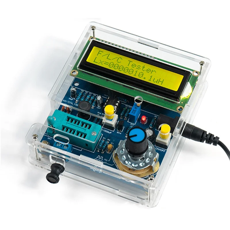 

A84Z-Capacitance Inductance Frequency Measurement Display DIY Electronic Kit PCB DIY Soldering Project Practice Solder