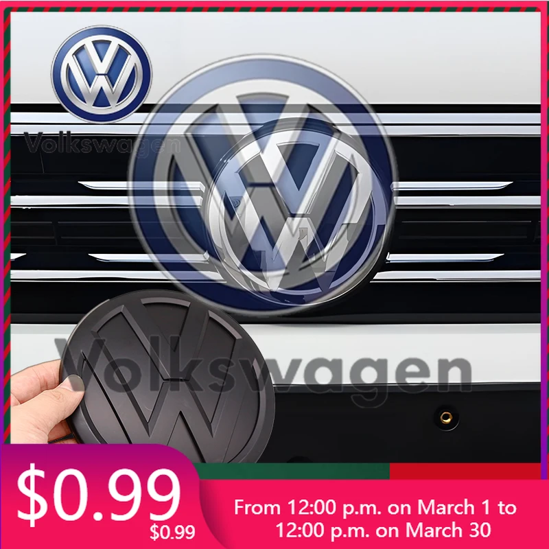 

Наклейка на автомобиль из АБС-пластика, эмблема-логотип для передней решетки и багажника VW Tiguan 2017-2020, наклейки для модификации авто, замена штатных наклеек