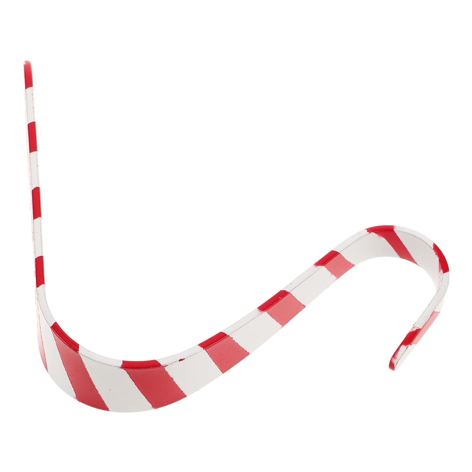 

Striped Christmas Stocking Hook Metal Mantel Hanger for Fireplace Holiday Decor Xmas Party Ornament Hanging Accessory