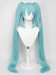 110cm Cosplay Wig, Double Ponytail Synthetic Fiber Wig, Halloween, Christmas For women