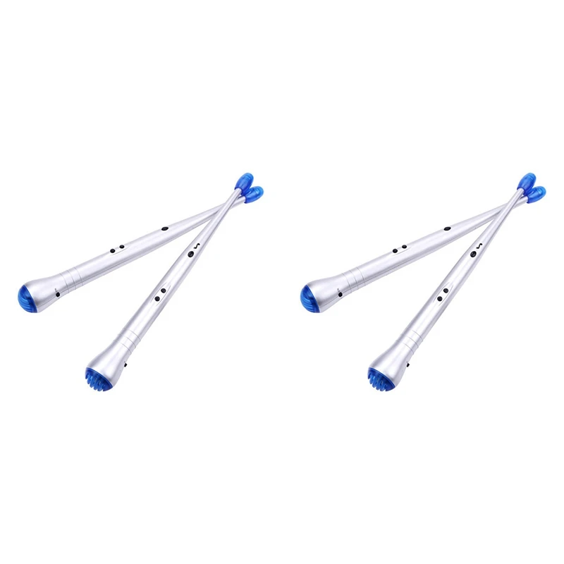 4 قطعة طبلة الهواء الإلكترونية روك عصي طبلة كهربائية إيقاع عصا قرع أداة أطفال