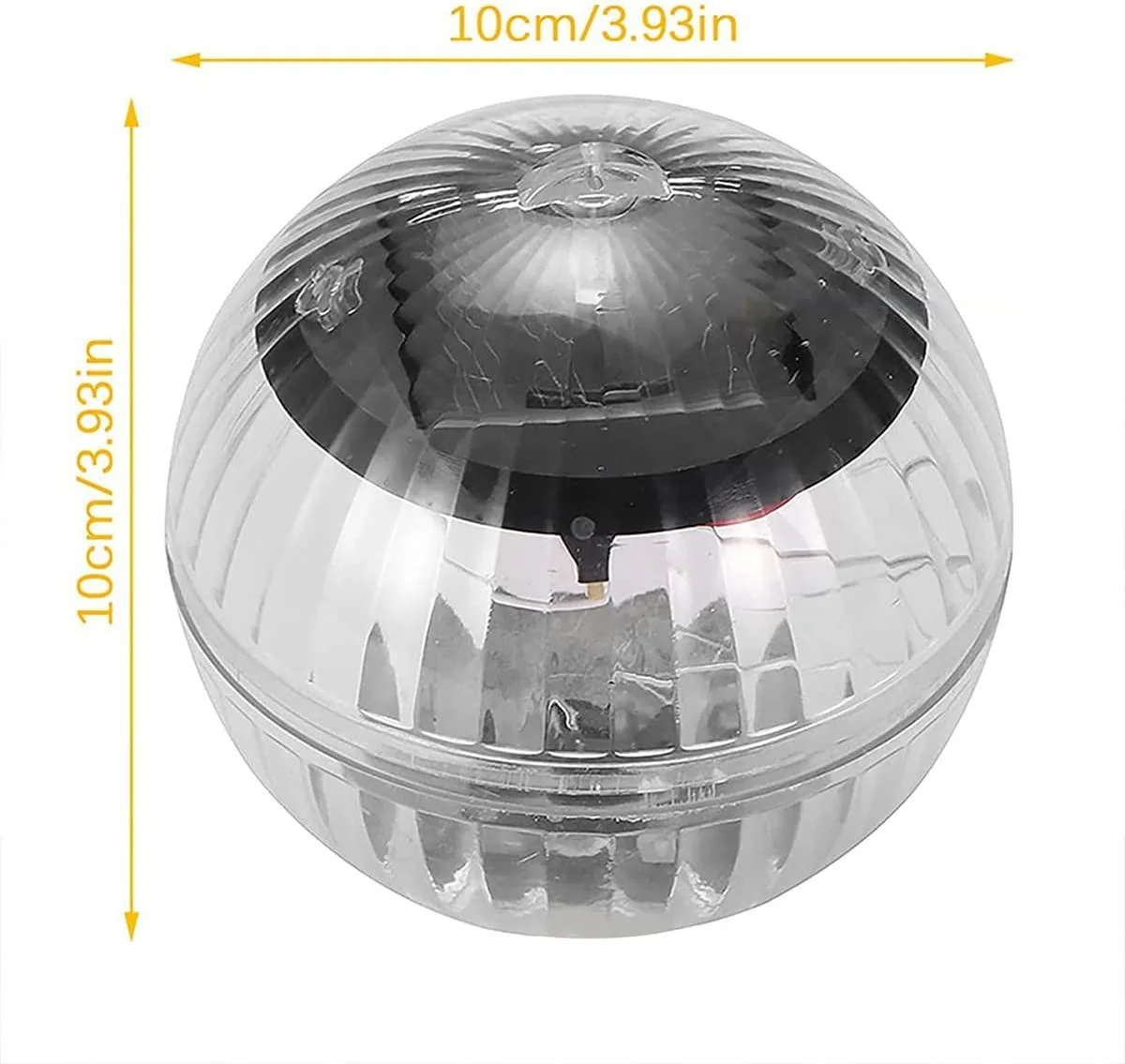 1pc Led Solar Floating Lamp Swimming Pool Ball Solar Panel Powered Pond Drift Waterproof Glow Show Disco Color Changing light image 5