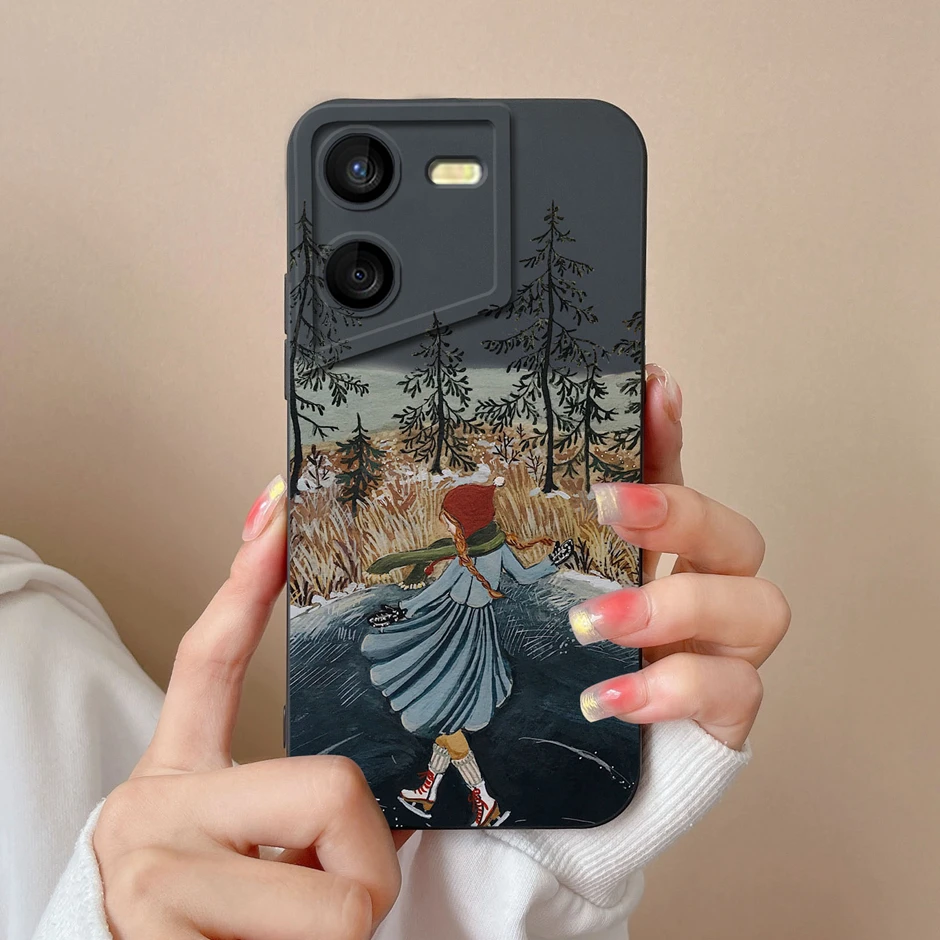 Cases For Tecno Pova 5 4G 5 Pro 5G Sweet Girls Pattern Cover For Tecno Pova 5 LH7n Models Pova 5Pro LH8n Models Silicone Funda