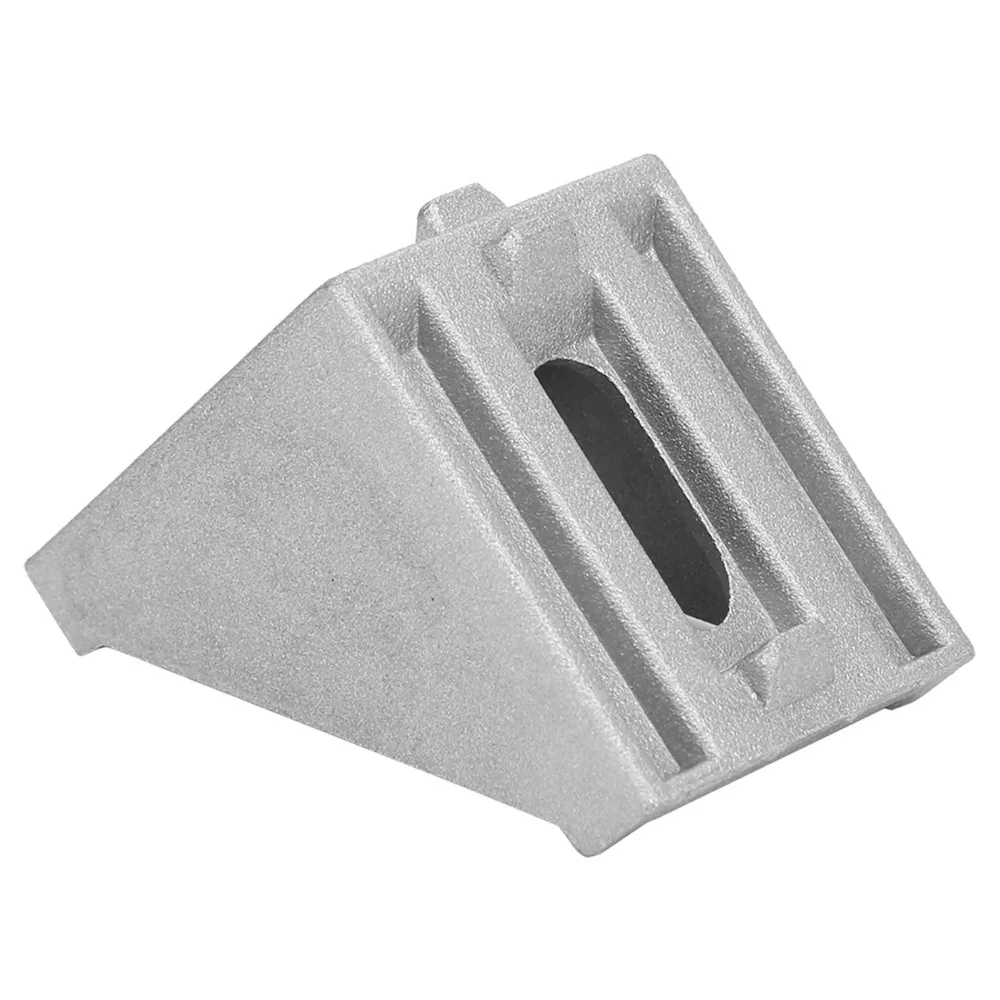 

10 PCS 3030 Series Standard​ ​Aluminum Profile Corner Bracket​ L-Shaped​ ​8mm Slot​ Fixed Angle Bracket​ ​2 Hole Design​