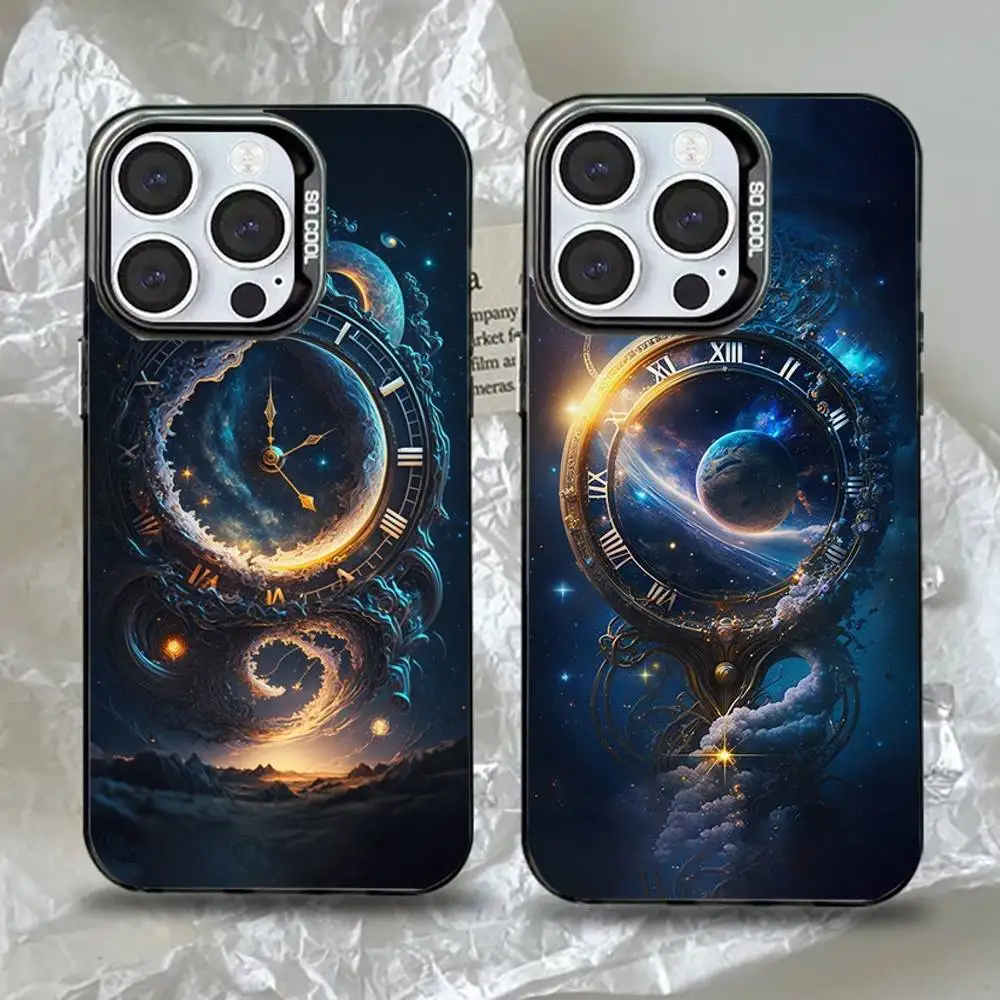 

Compass Phone Case For iPhone 16,15,14,13,12,11,Pro,Max,Plus,Mini,XS,SE Anti Fall Black Matte Hard Bumper