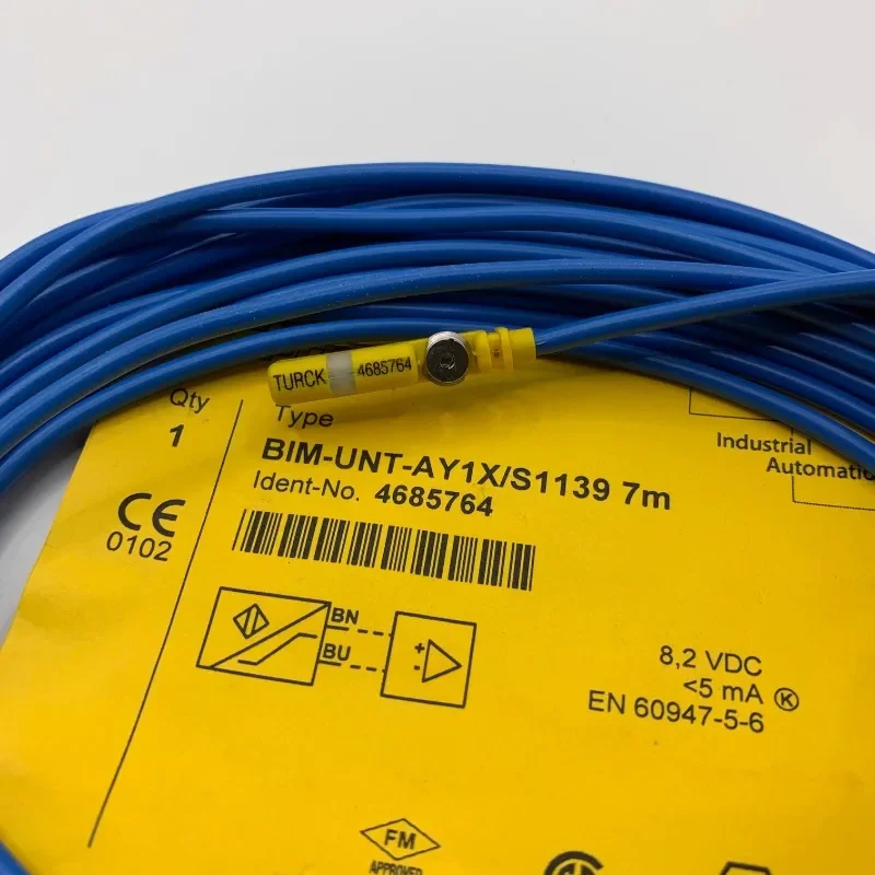 مفتاح مغناطيسي Turck أصلي BIM-UNT-AY1X/S1139 7M 4685764 #2