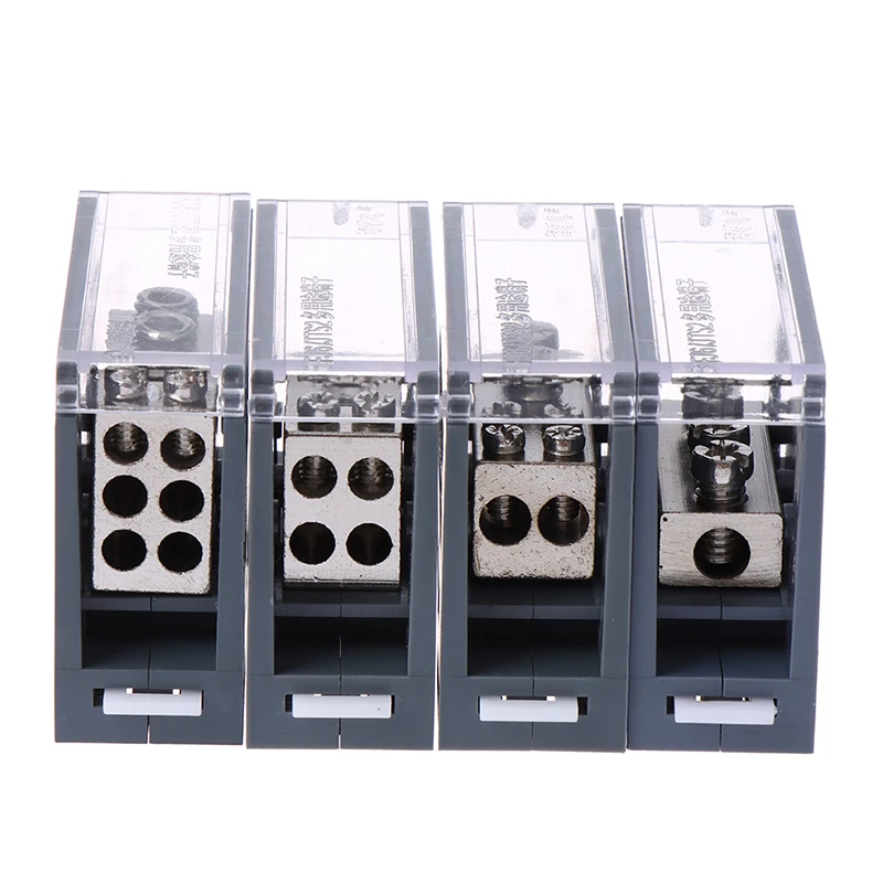 150A Din Rail Terminal Block Distribution Box One In Multiple Out Universal Power Junction Box For Circuit Breaker