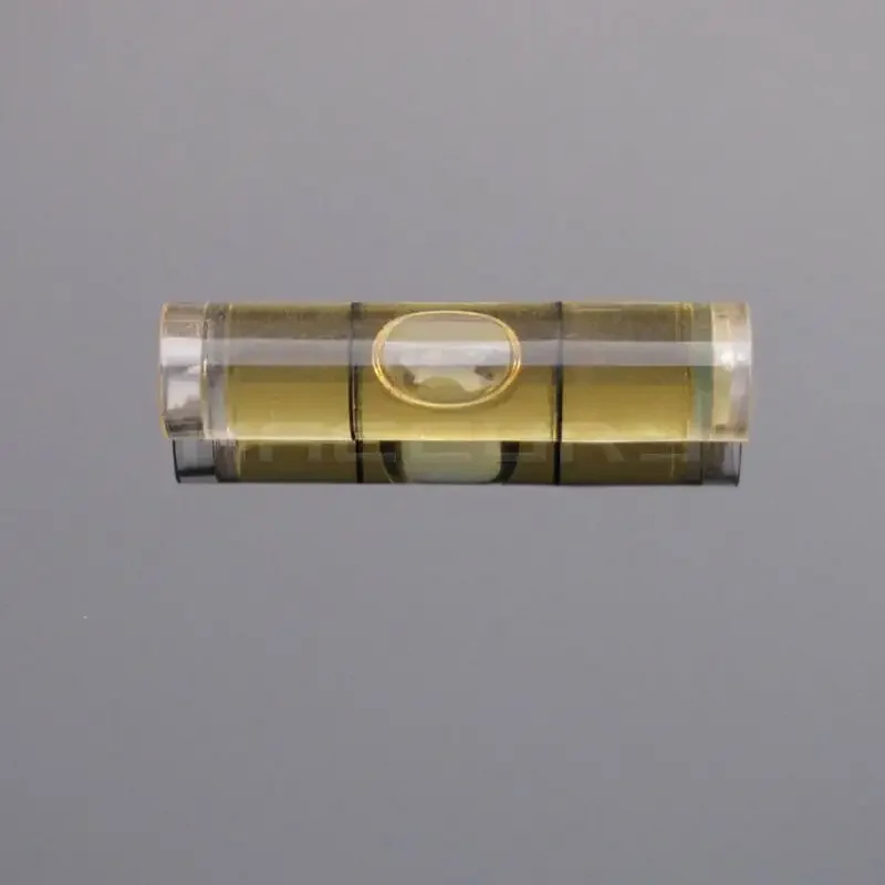 (100 Pieces/Lot) 9.5*40mm Plastic Tubular Bubble Level Yellow Blue Green Red Color Water Level For Photo Frame Household DIY