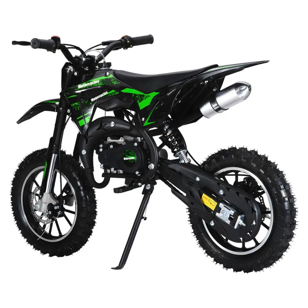 Mini Kid Dirt Bike, 49CC 2-Stroke Gas Powered Motorcycle with Off-Rode Tire, Pocket Motorbike, Up to 25 Mph, Max Load 330LBS