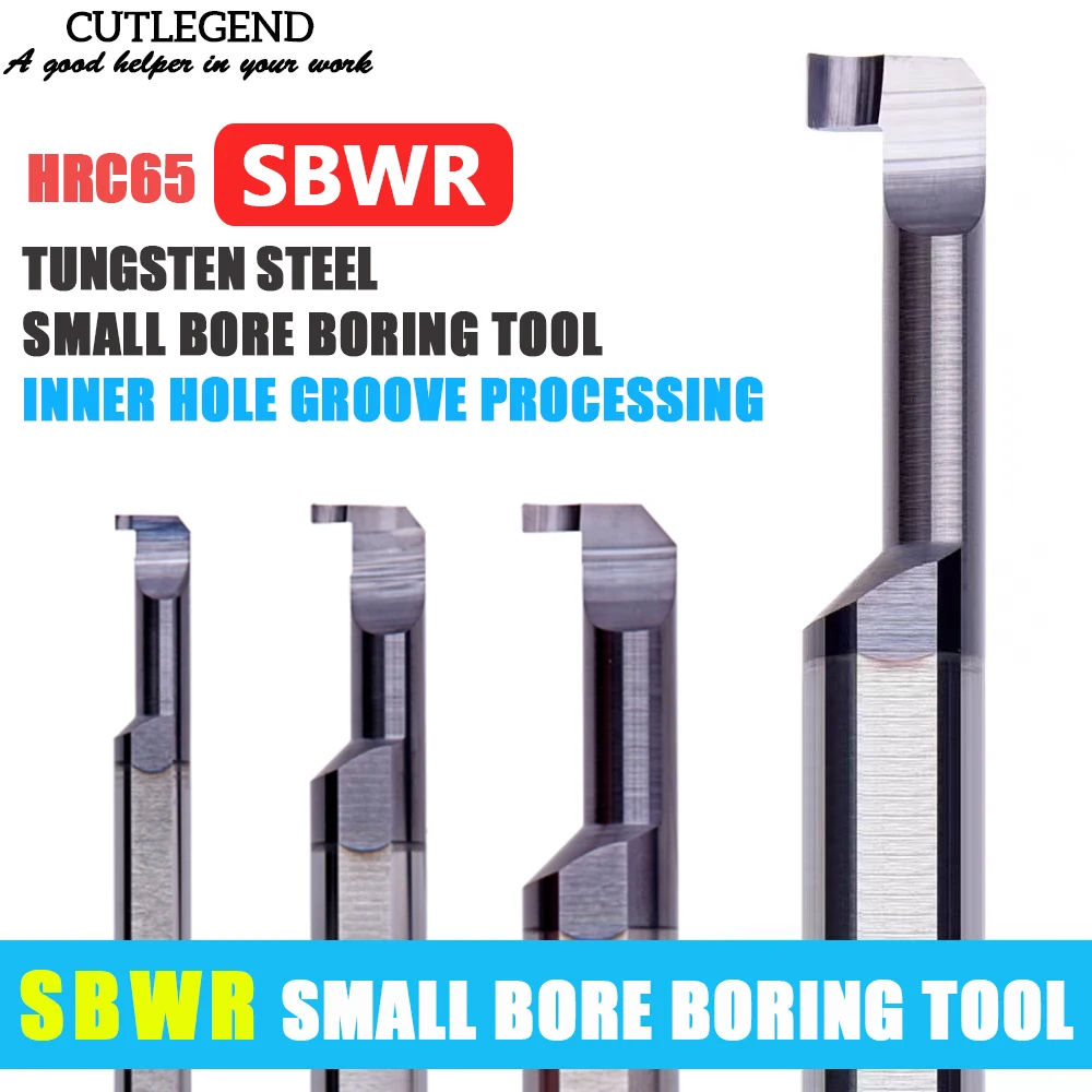 1 pz SBWR tornio CNC piccolo foro scanalatura tornitura macchina lavorazione carburo acciaio al tungsteno noioso strumento di scanalatura per staffa