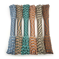 Dia.4Mm 7-Core Paracord, 5M/10M/31M, Outdoor Tent Rope Binding Clothes Drying Rope DIY Woven Bracelet