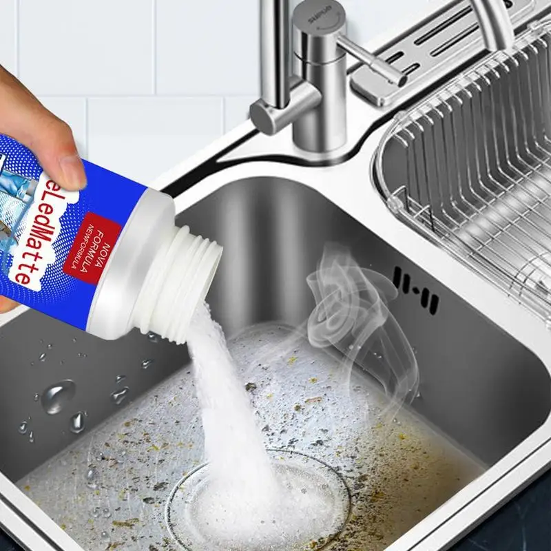 Powerful Pipe Dredge Agent Sewer Toilet Dredge Gel Fast Pipeline Cleaning for Kitchen Powerful Drain Cleaner Opener Pipe Tool