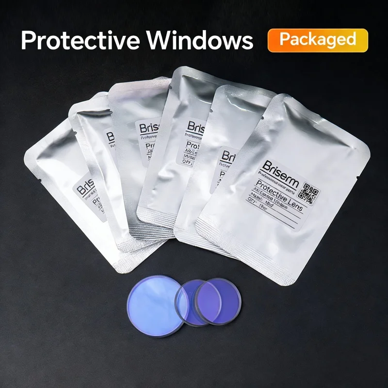 Laser Welding Protective Lens 18x2 20x2 20x3 20x4mm Laser Protective Glasses SUP WSX Qilin Au3Tech Laser Welder Lens