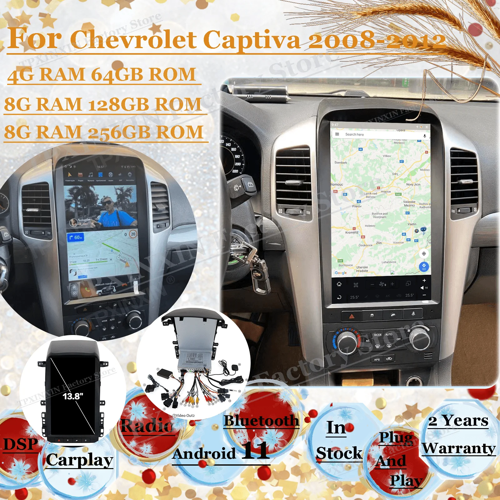 

Экран Qualcomm Android Tesla для Chevrolet Captiva 2008 2009 2010 2011 2012 GPS аудио радио автомобильный стерео Мультимедийный Плеер