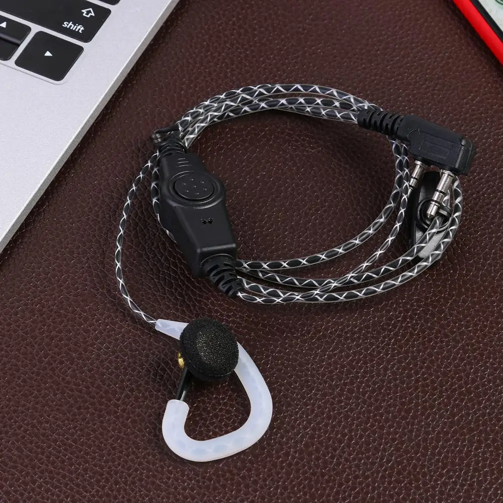 

K-type 2Pin Walkie Talkie Headset Multifunctional Earphone Walkie Talkie Headset Privacy Accessories for Kenwood KPG Baofeng