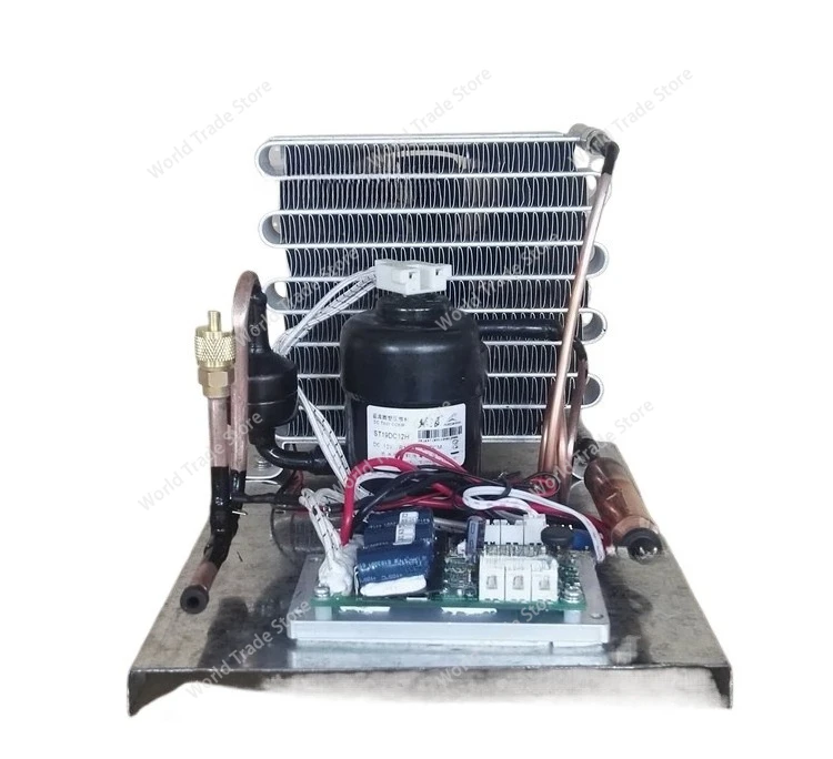 

ST19C 24V Micro Compressor Unit Dc Condensing Unit Small Refrigeration Unit Air Cooling R134Adc 24V