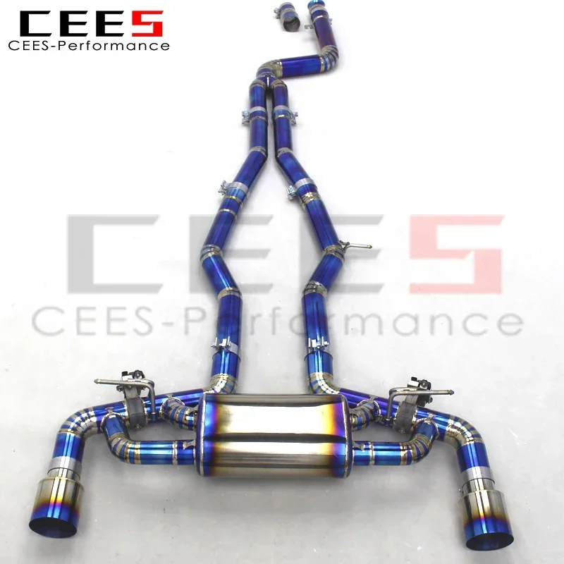 

CEES Catback Exhaust Pipes For Toyota Supra A90 3.0T 2020-2023 Titanium Escape Exhaust Pipe Muffler System