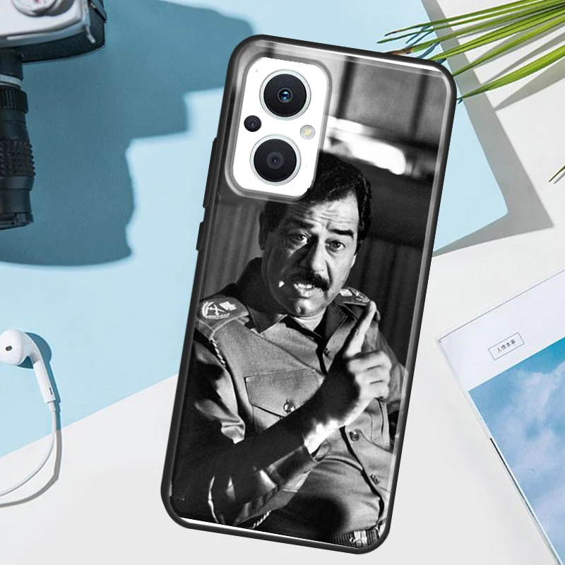 Saddam Hussein Iraq Arabic Phone Case For OPPO Reno 13 13F 12 12F 11 8T 7 8 10 Pro OPPO Find X8 Pro X6 X3 X5 Lite Cover view 5