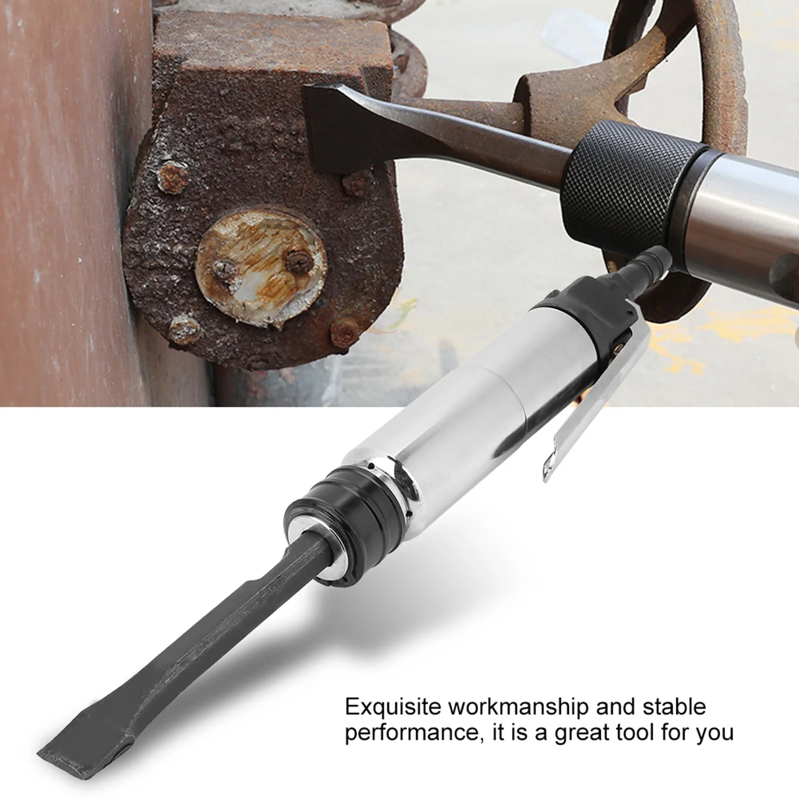 Industrial Powerful Handle Straight Type Air Chisel Pneumatic Hammer Shovel Tool Chisel Pneumatic