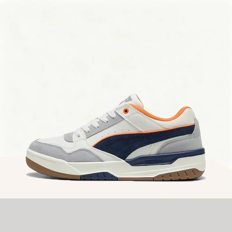 

Кроссовки Puma REBOUND (унисекс) с низким верхом, удобные, прочные, поддерживающие, амортизирующие, плотно прилегающие, в белом, синем и сером цветах, артикул 400214-12